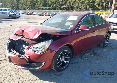 2017 Buick Regal Turbo Sport Touring из США, поврежденный, VIN 2G4GL5EX9H9145270